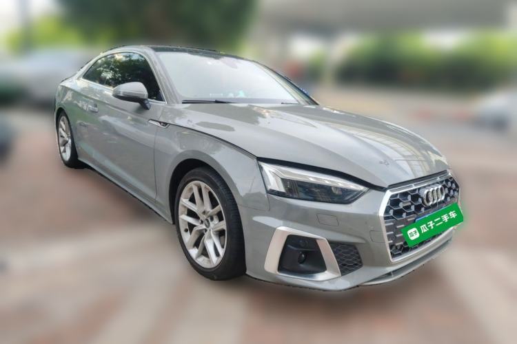 Used Audi A5 2021 Coupe 40 TFSI Fashionable and Dynamic Model Front Right 45 Deg