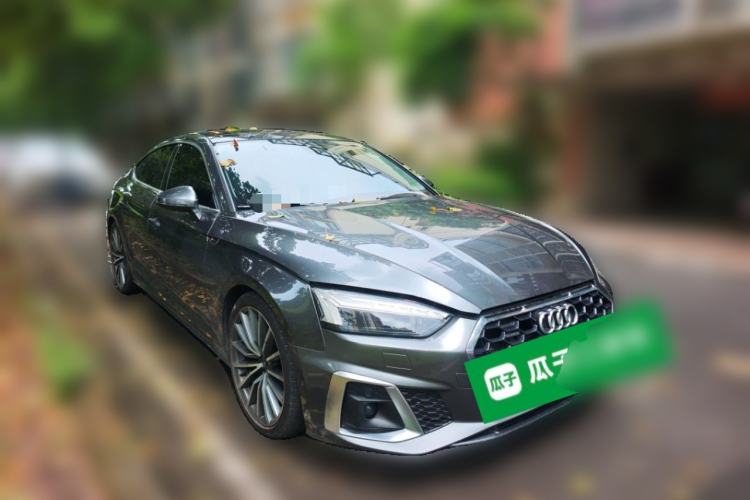 Used Audi A5 2021 Sportback 40 TFSI quattro Luxury Dynamic Model Front Right 45 Deg