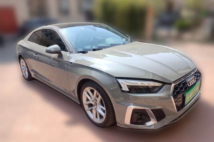 Used Audi A5 2021 Coupe 40 TFSI Fashionable and Dynamic Model Front Right 45 Deg