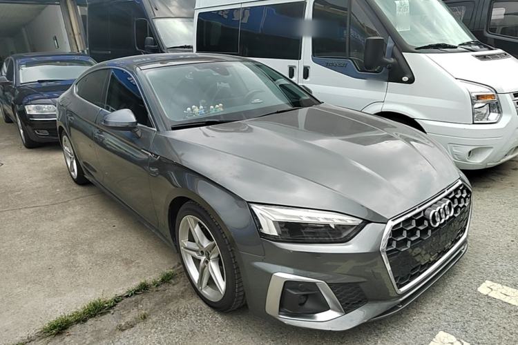Used Audi A5 2021 Sportback 40 TFSI Stylish and Elegant Model Front Right 45 Deg