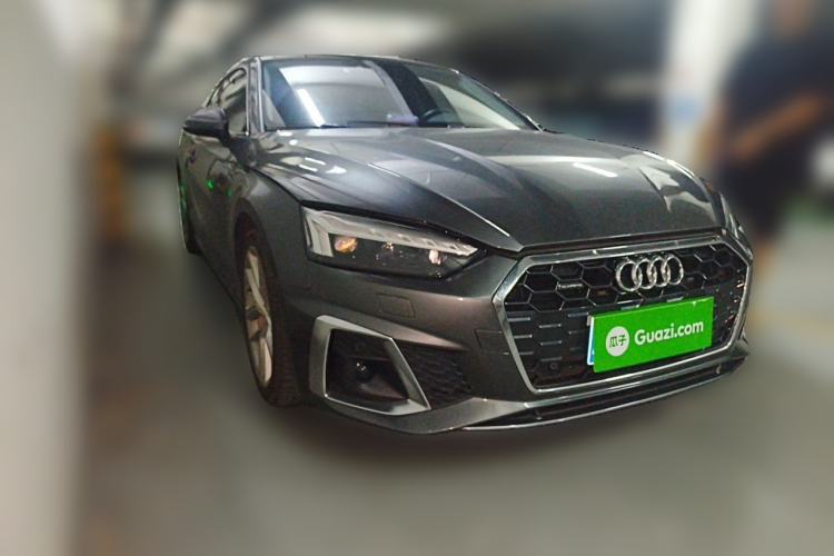 Used Audi A5 2021 Coupe 40 TFSI Fashionable and Dynamic Model Front Right 45 Deg