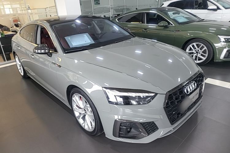 Used Audi A5 2021 Sportback 40 TFSI Fashionable and Dynamic Model Front Right 45 Deg