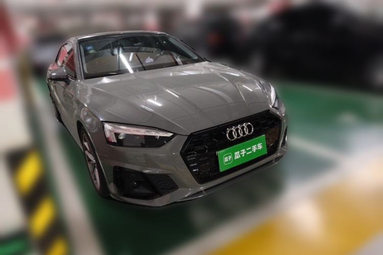 Used Audi A5 2021 Coupe 40 TFSI Fashionable and Dynamic Model Front Right 45 Deg
