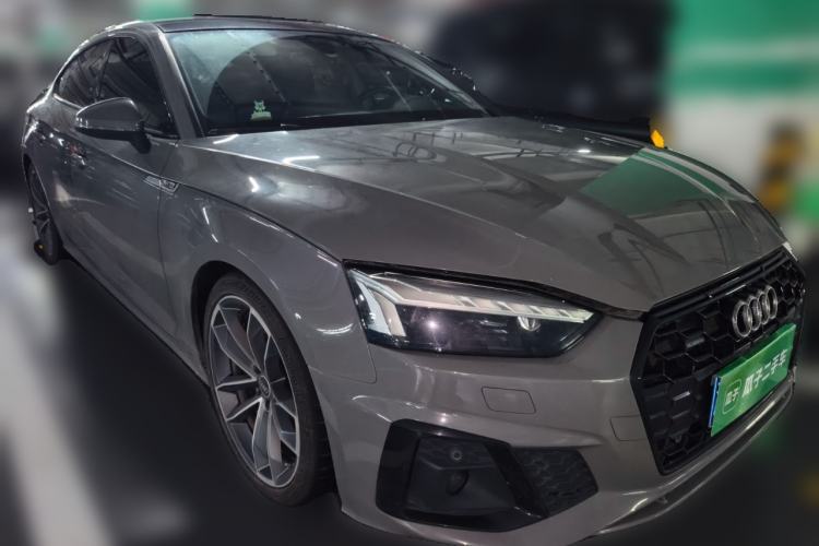 Used Audi A5 2021 Sportback 40 TFSI quattro Luxury Dynamic Model Front Right 45 Deg