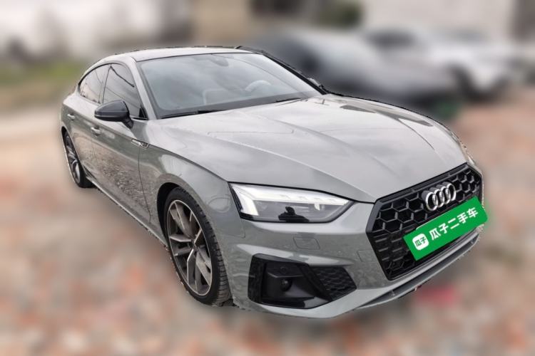 Used Audi A5 2021 Sportback 40 TFSI Fashionable and Dynamic Model Front Right 45 Deg