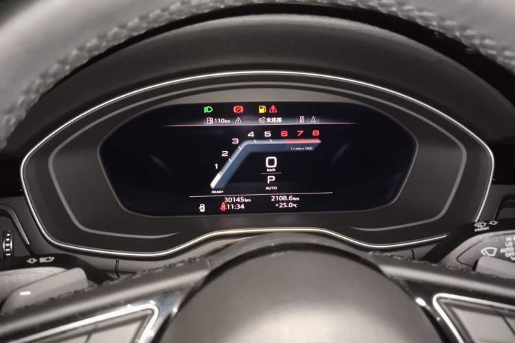 Used Audi A5 2021 Cabriolet 40 TFSI Fashionable and Dynamic Model Instrument Cluster
