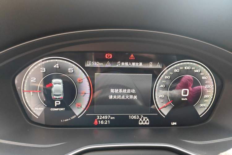 Used Audi A5 2021 Sportback 40 TFSI Stylish and Elegant Model Instrument Cluster
