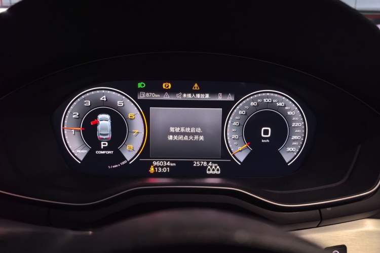Used Audi A5 2021 Sportback 40 TFSI quattro Luxury Dynamic Model Instrument Cluster