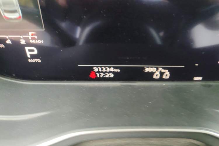 Used Audi A5 2021 Coupe 40 TFSI Fashionable and Dynamic Model Odometer Close Up
