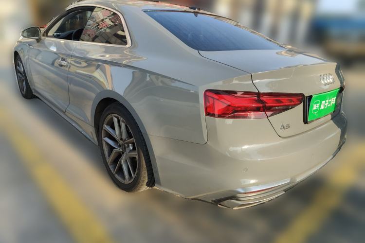 Used Audi A5 2021 Coupe 40 TFSI Fashionable and Dynamic Model Rear Left 45 Deg