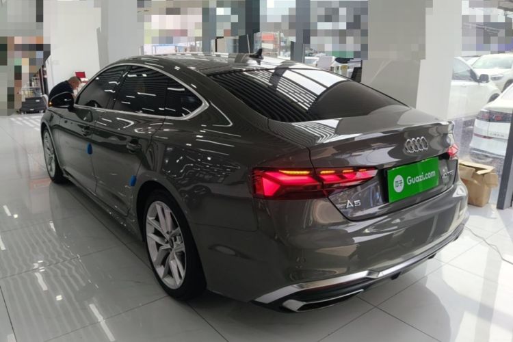 Used Audi A5 2021 Sportback 40 TFSI Stylish and Elegant Model Rear Left 45 Deg