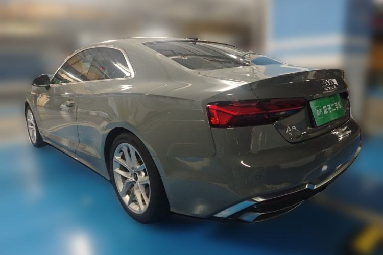 Used Audi A5 2021 Coupe 40 TFSI Fashionable and Dynamic Model Rear Left 45 Deg