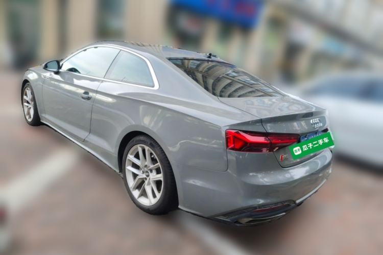 Used Audi A5 2021 Coupe 40 TFSI Fashionable and Dynamic Model Rear Left 45 Deg
