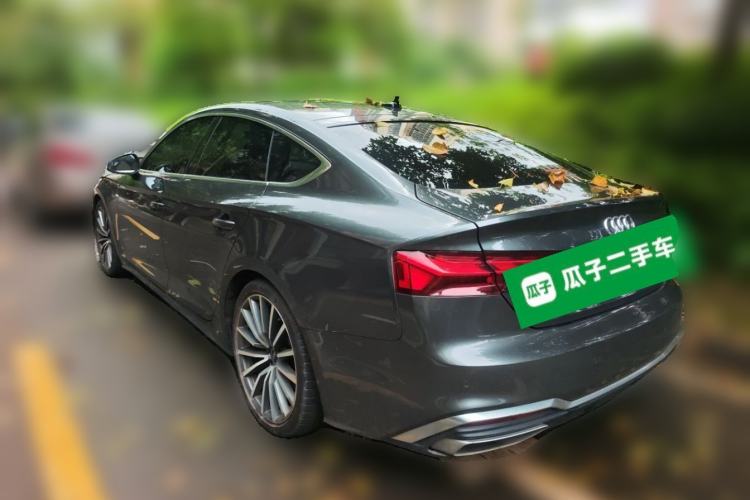Used Audi A5 2021 Sportback 40 TFSI quattro Luxury Dynamic Model Rear Left 45 Deg