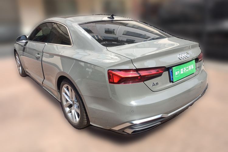 Used Audi A5 2021 Coupe 40 TFSI Fashionable and Dynamic Model Rear Left 45 Deg