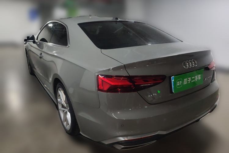 Used Audi A5 2021 Coupe 40 TFSI Fashionable and Dynamic Model Rear Left 45 Deg