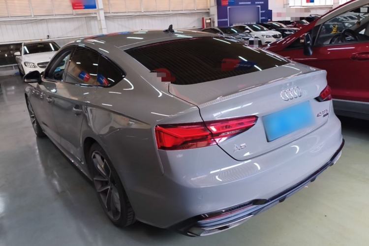 Used Audi A5 2021 Sportback 40 TFSI quattro Luxury Dynamic Model Rear Left 45 Deg