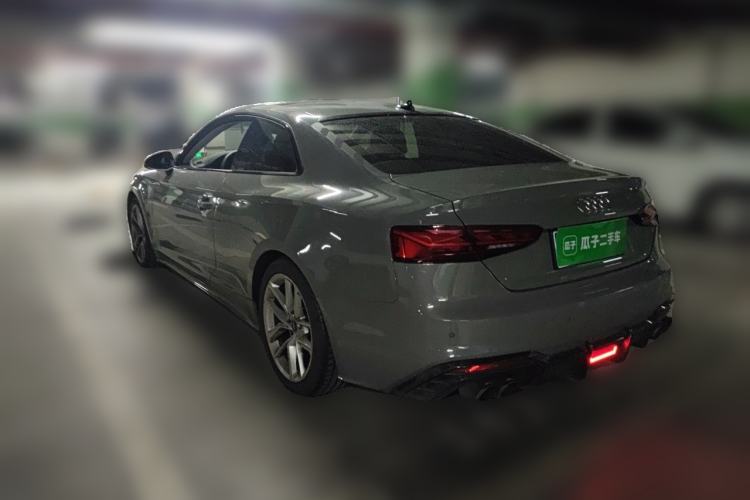 Used Audi A5 2021 Coupe 40 TFSI Fashionable and Dynamic Model Rear Left 45 Deg