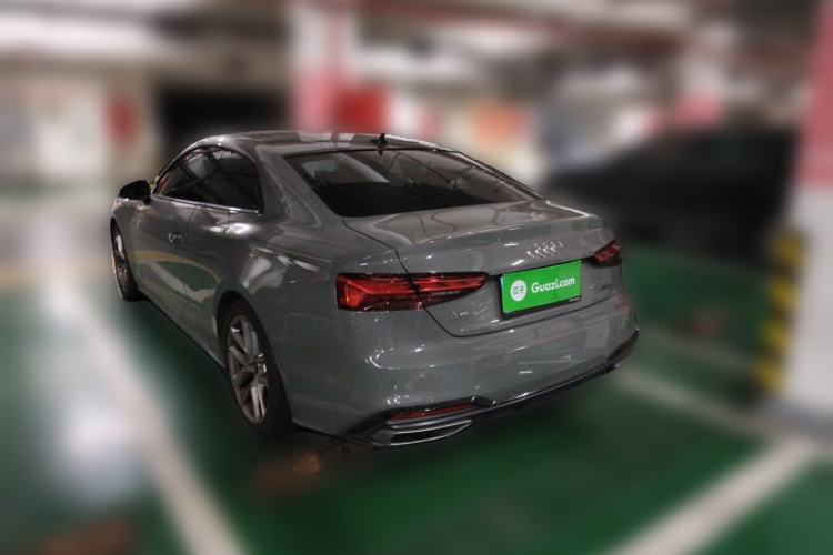 Used Audi A5 2021 Coupe 40 TFSI Fashionable and Dynamic Model Rear Left 45 Deg