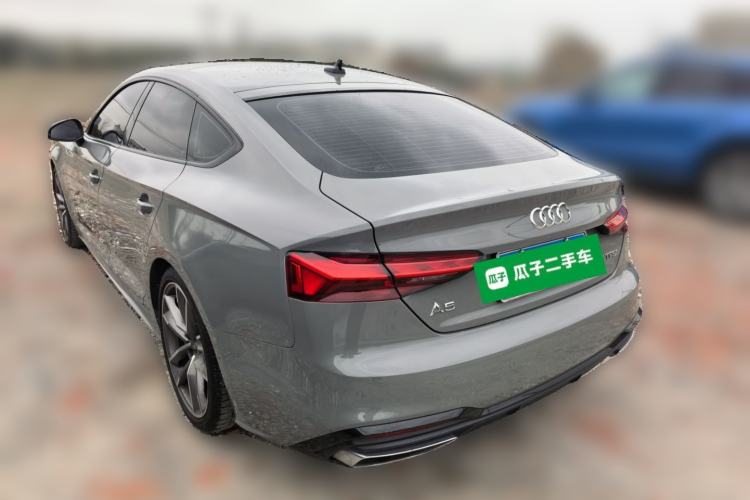 Used Audi A5 2021 Sportback 40 TFSI Fashionable and Dynamic Model Rear Left 45 Deg