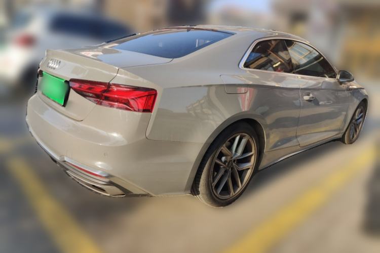 Used Audi A5 2021 Coupe 40 TFSI Fashionable and Dynamic Model Rear Right 45 Deg