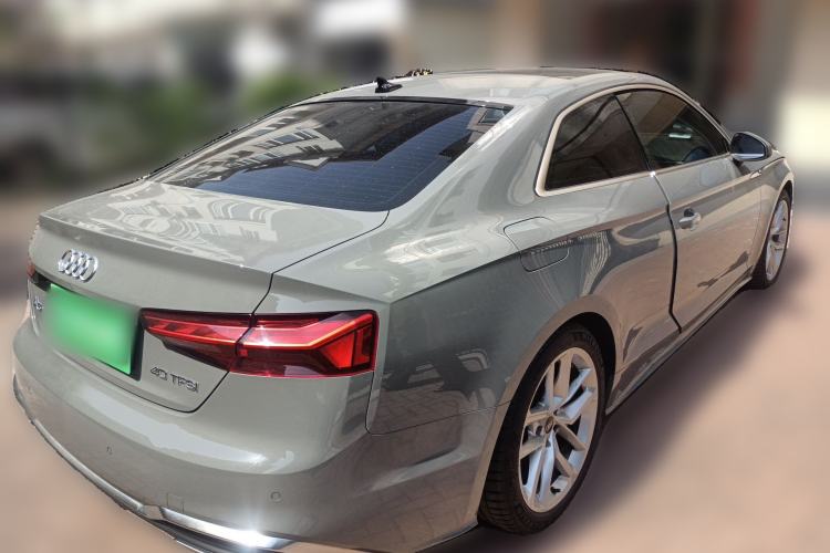 Used Audi A5 2021 Coupe 40 TFSI Fashionable and Dynamic Model Rear Right 45 Deg