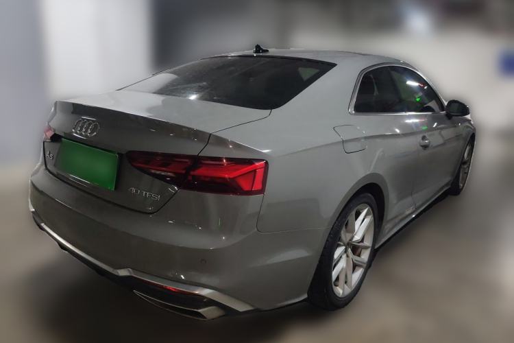 Used Audi A5 2021 Coupe 40 TFSI Fashionable and Dynamic Model Rear Right 45 Deg