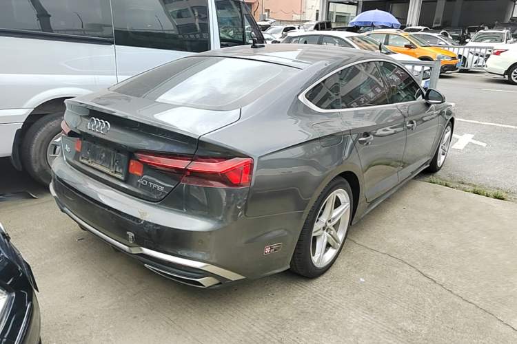Used Audi A5 2021 Sportback 40 TFSI Stylish and Elegant Model Rear Right 45 Deg