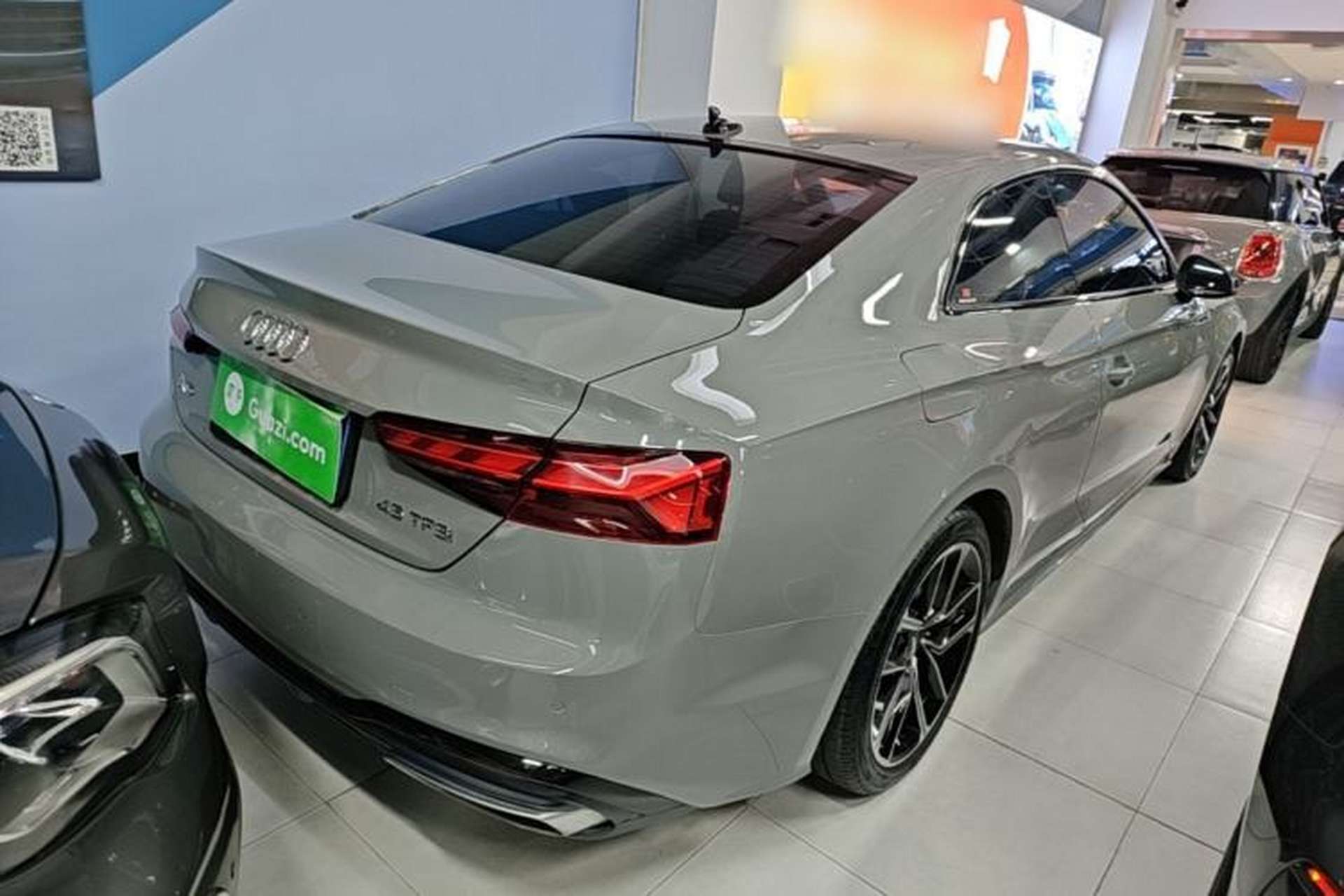 Used Audi A5 2021 Coupe 40 TFSI Fashionable and Dynamic Model Rear Right 45 Deg