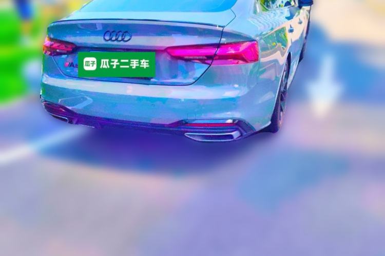 Used Audi A5 2021 Sportback 40 TFSI Fashionable and Dynamic Model Rear Right 45 Deg