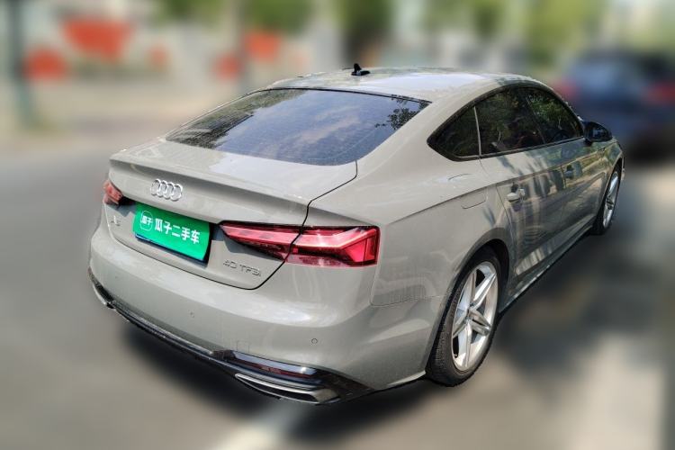 Used Audi A5 2021 Sportback 40 TFSI Stylish and Elegant Model Rear Right 45 Deg