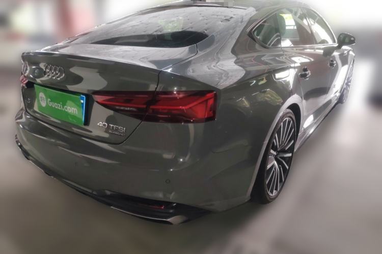 Used Audi A5 2021 Sportback 40 TFSI quattro Luxury Dynamic Model Rear Right 45 Deg
