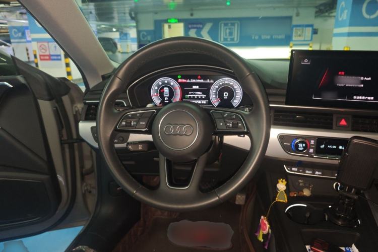 Used Audi A5 2021 Coupe 40 TFSI Fashionable and Dynamic Model Steering Wheel