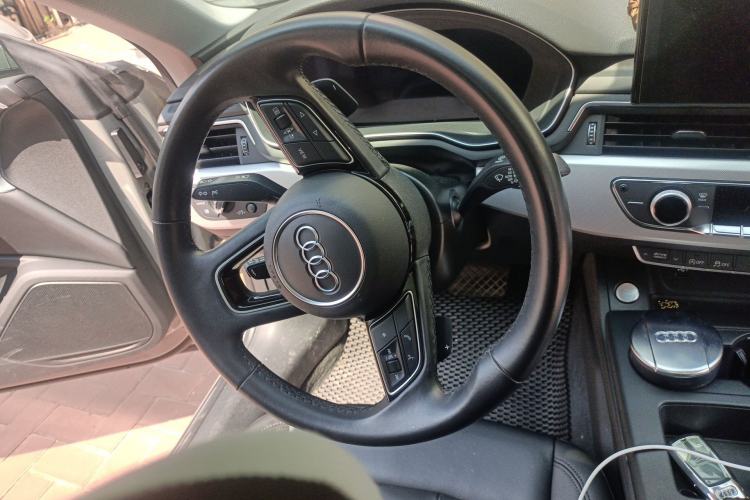 Used Audi A5 2021 Coupe 40 TFSI Fashionable and Dynamic Model Steering Wheel
