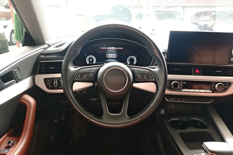 Used Audi A5 2021 Sportback 40 TFSI quattro Luxury Dynamic Model Steering Wheel