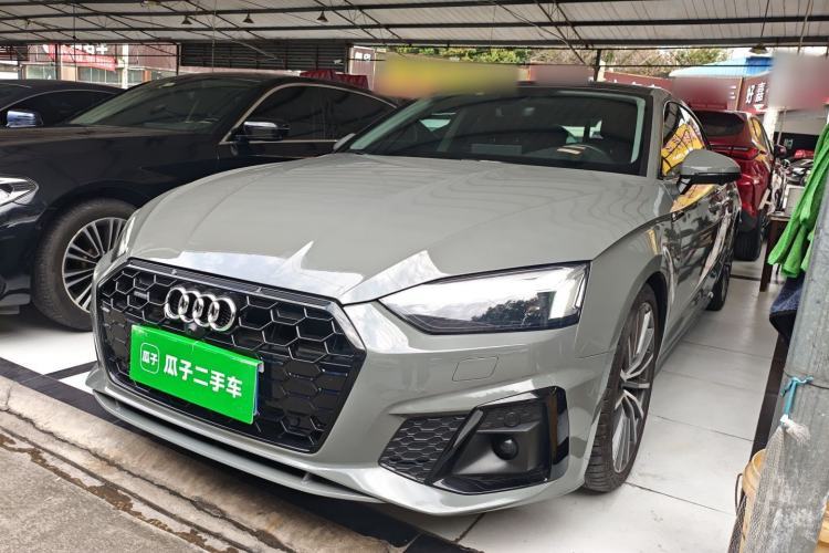 Used Audi A5 2021 Sportback 40 TFSI quattro Luxury Dynamic Model Guazi used car, China used car export, Used car for sale, Used cars, Cheapest cars for sale
