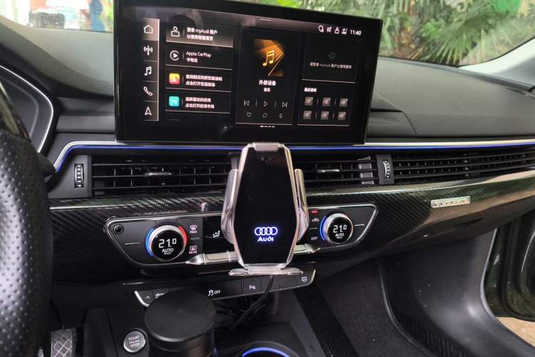 Used Audi A5 2021 Sportback 40 TFSI Fashionable and Dynamic Model Audio And AC Panel
