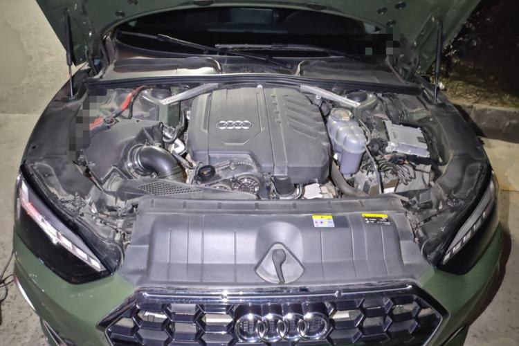 Used Audi A5 2021 Coupe 40 TFSI Fashionable and Dynamic Model Engine Bay