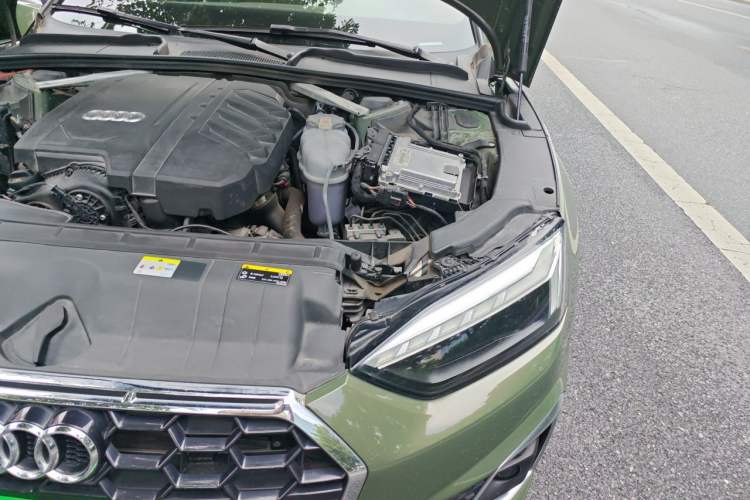 Used Audi A5 2021 Sportback 40 TFSI Stylish and Elegant Model Engine Bay Left