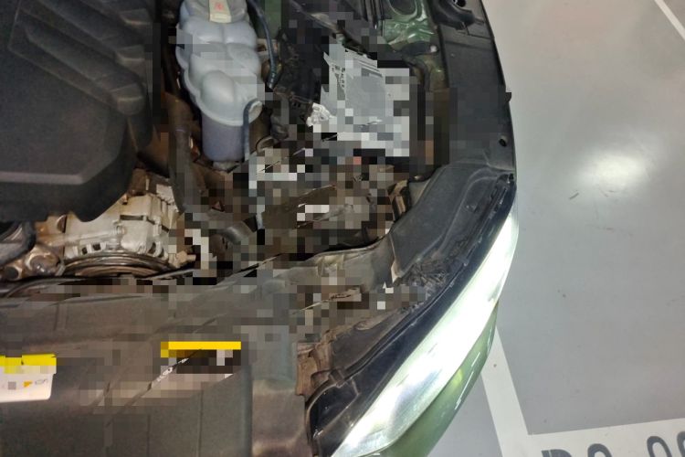 Used Audi A5 2021 Sportback 40 TFSI Stylish and Elegant Model Engine Bay Left