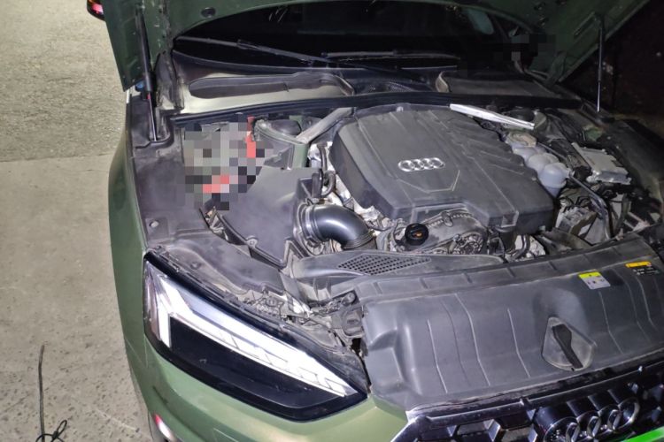 Used Audi A5 2021 Coupe 40 TFSI Fashionable and Dynamic Model Engine Bay Right