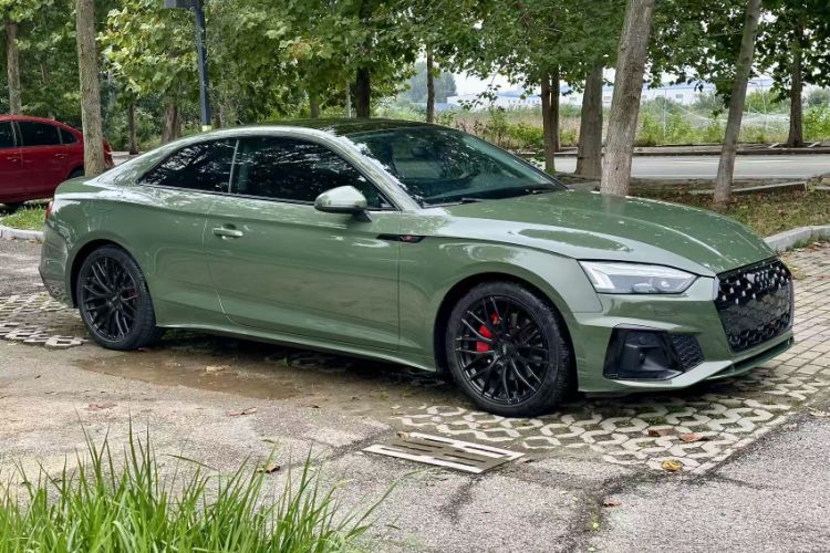 Used Audi A5 2021 Coupe 40 TFSI Fashionable and Dynamic Model Exterior 3