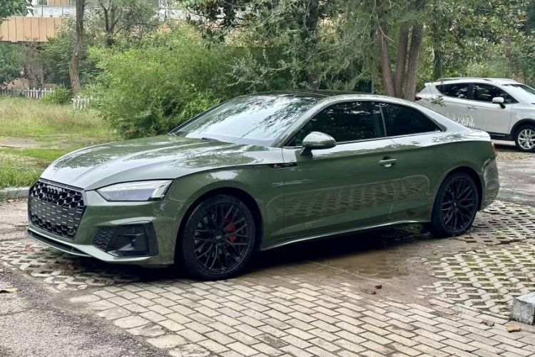 Used Audi A5 2021 Coupe 40 TFSI Fashionable and Dynamic Model Exterior 4