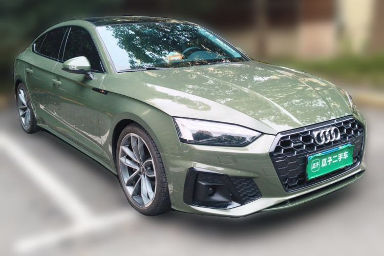 Used Audi A5 2021 Sportback 45 TFSI quattro Prestige Dynamic Edition Front Right 45 Deg