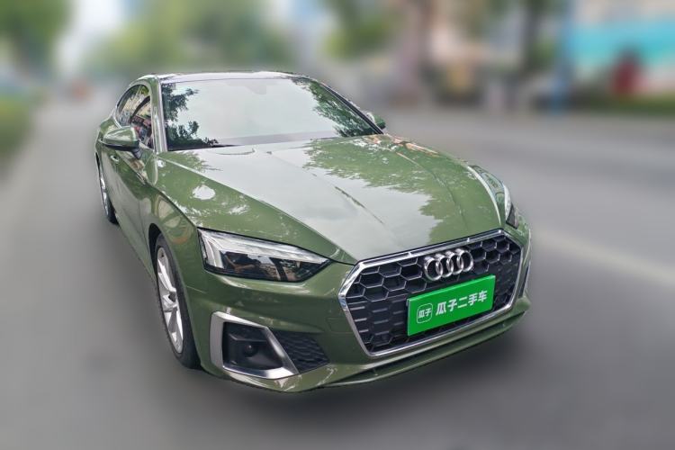 Used Audi A5 2021 Sportback 40 TFSI Stylish and Elegant Model Front Right 45 Deg