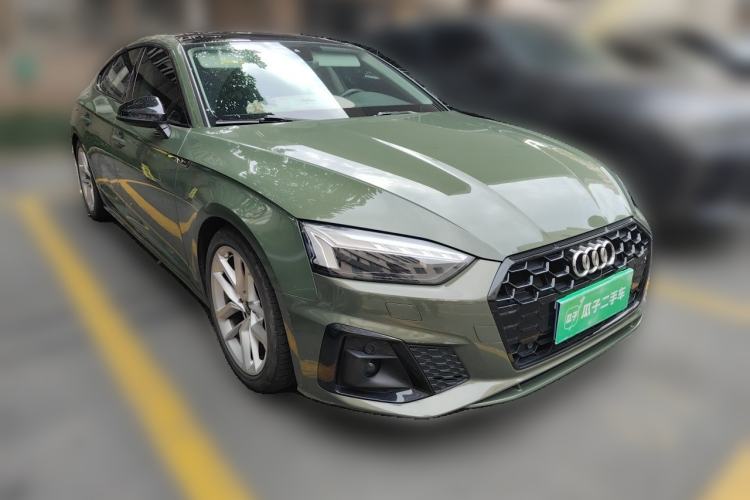 Used Audi A5 2021 Sportback 40 TFSI Stylish and Elegant Model Front Right 45 Deg