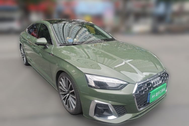 Used Audi A5 2021 Sportback 40 TFSI quattro Luxury Dynamic Model Front Right 45 Deg