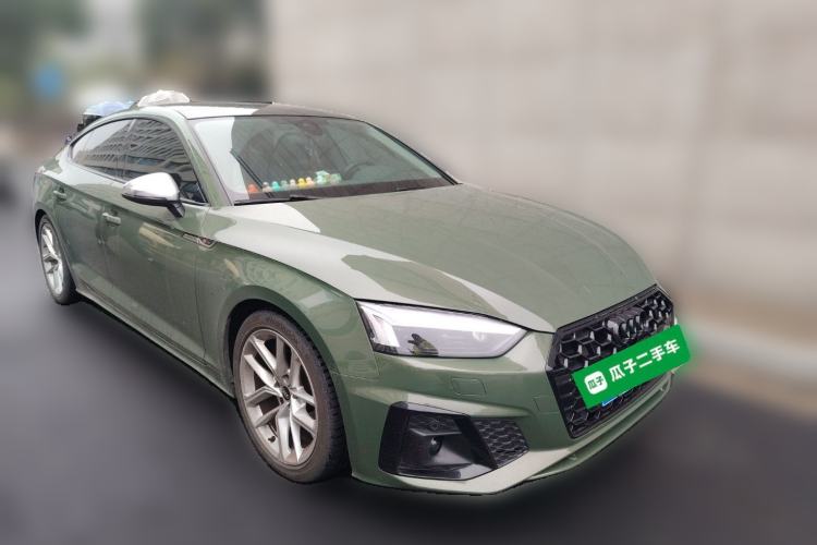 Used Audi A5 2021 Sportback 40 TFSI Stylish and Elegant Model Front Right 45 Deg