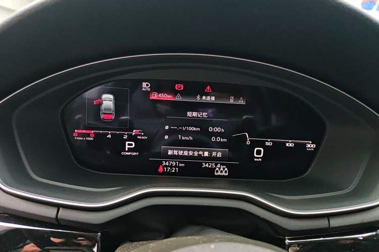 Used Audi A5 2021 Sportback 40 TFSI Stylish and Elegant Model Instrument Cluster