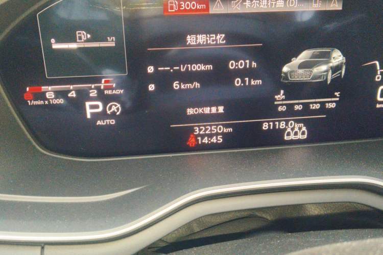 Used Audi A5 2021 Sportback 45 TFSI quattro Prestige Dynamic Edition Odometer Close Up